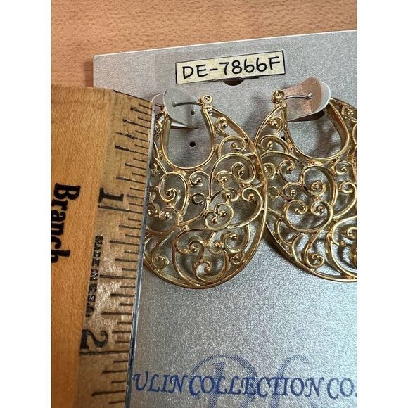 Dulin Collection Co Earrings New• Gold Color - Picture 3 of 4